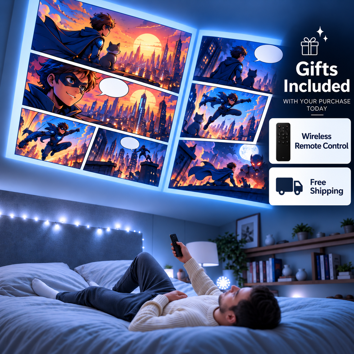 Comic Book Projector
